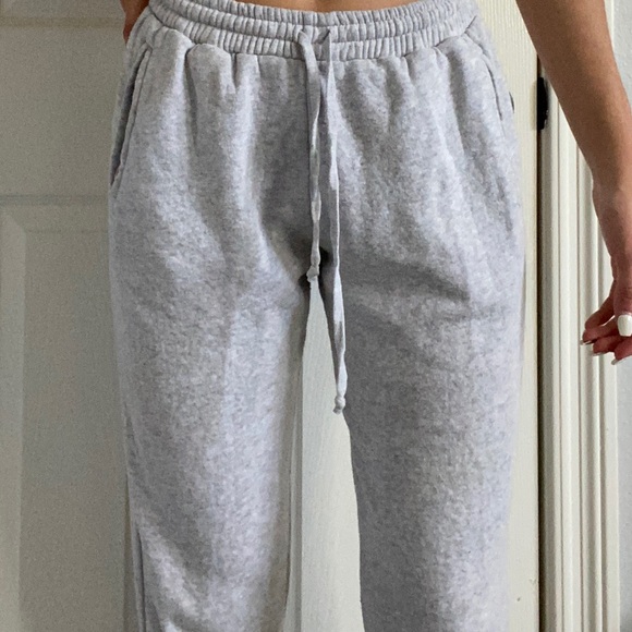 cute gray sweatpants
